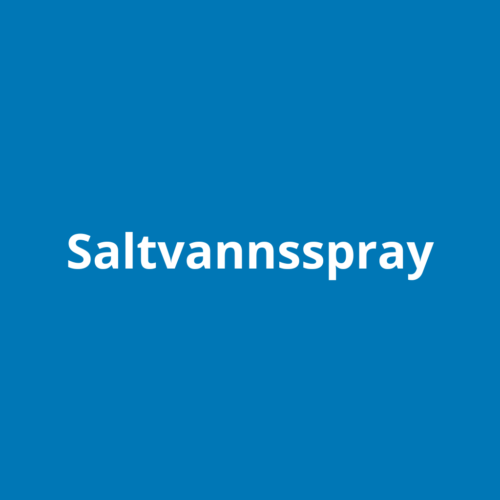 Saltvannsspray