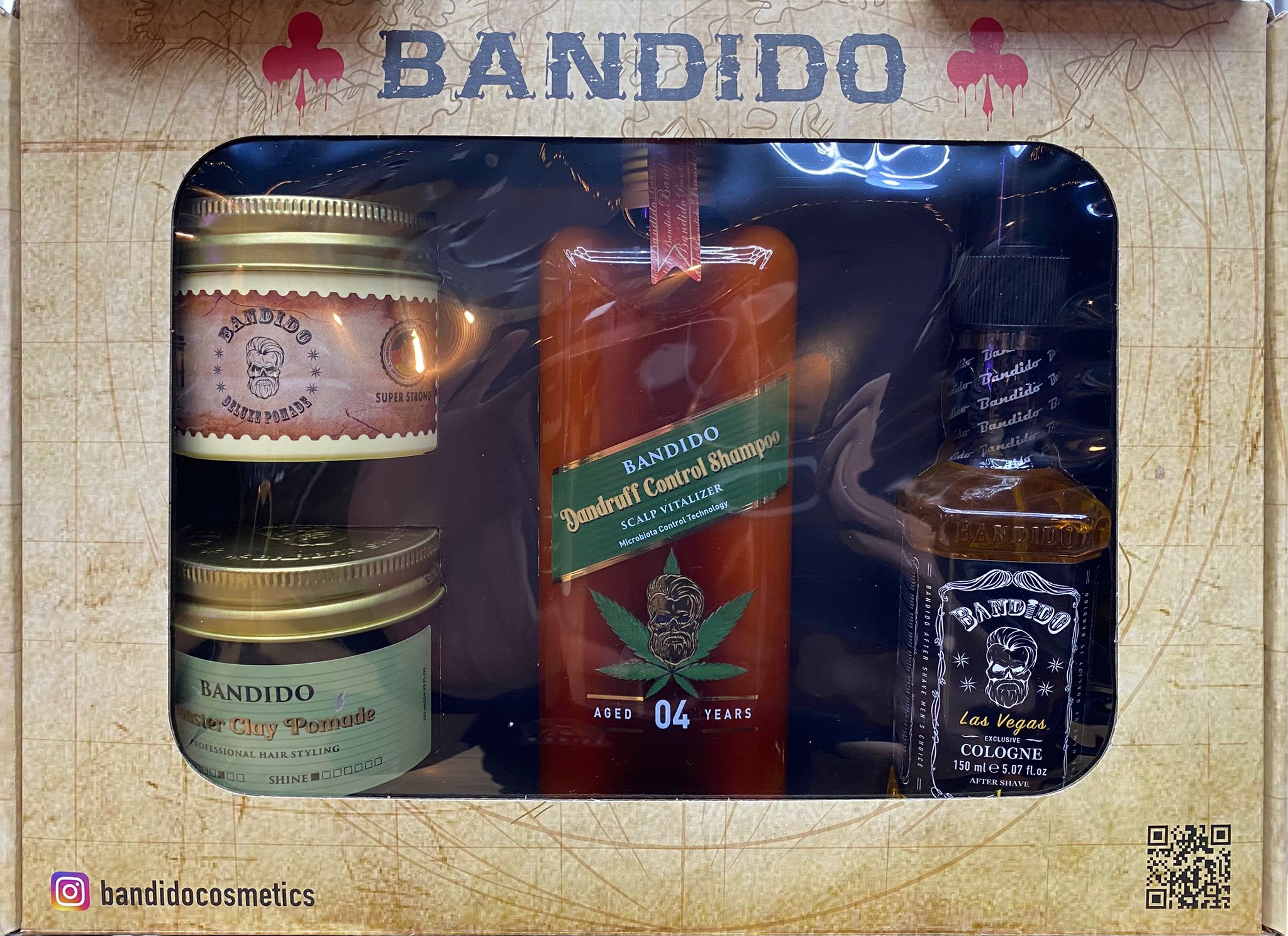 Bandido gavesett #03 – Las Vegas After Shave + Styling